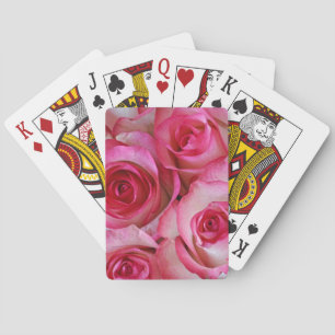Hübsche Rosa Spielkarten