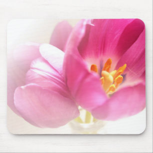 Hübsche Rosa Tulissen Mousepad