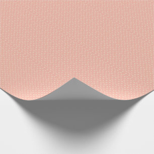 Hübsche rosa Vintage-Punkte Geschenkpapier