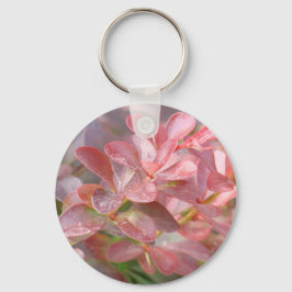 Hübsche rosa Zweige Schlüsselanhänger