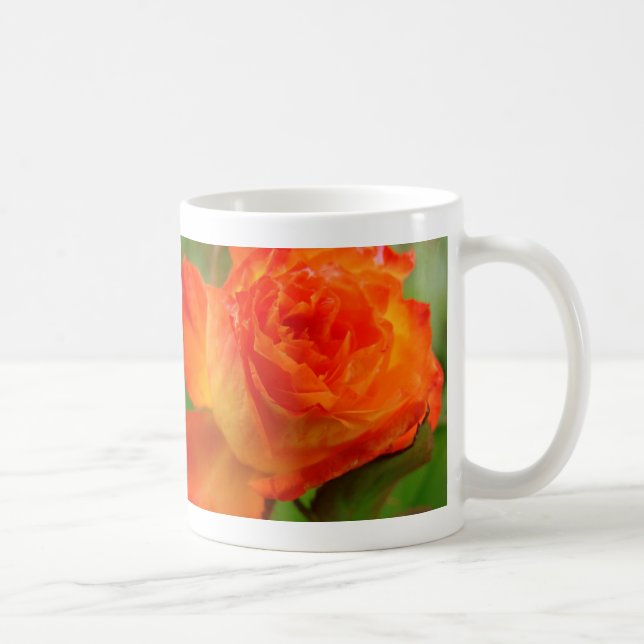 Hübsche Rose Im Garten von Angelandspot Kaffeetasse (Rechts)