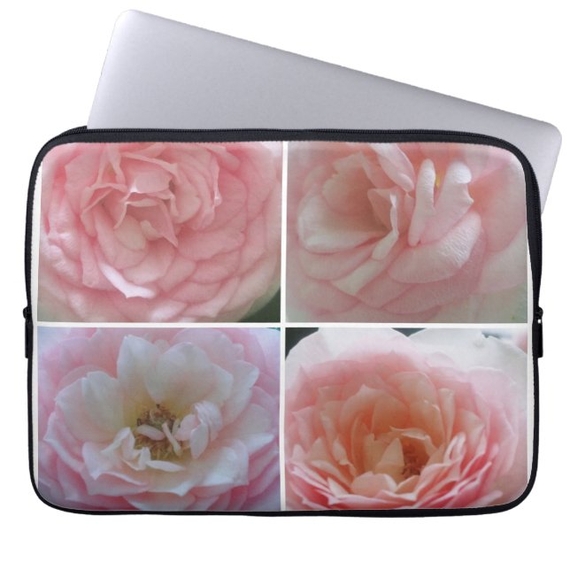 Hübsche Rose Laptopschutzhülle (Vorderseite)