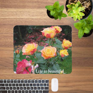 Hübsche Rose Mousepad