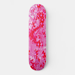 Hübsche Rote Blume Skateboard