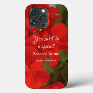 Hübsche Rote Blume Special Case-Mate iPhone Hülle