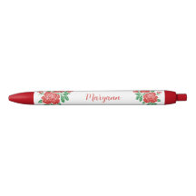 Hübsche Rote Rosen Personalisierter Tintenpatronen