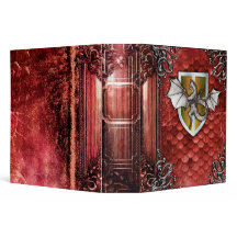 Hübsche rustikale rote Drache-Skala-alter Band