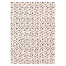 Hübsche Schicke Rot Creme Blumen Hochzeit Tischdecke