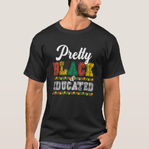Hübsche schwarze und erzieherische schwarze Afrika T-Shirt
