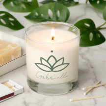 Hübsche Seite Green Lotus Floral Personalisiert