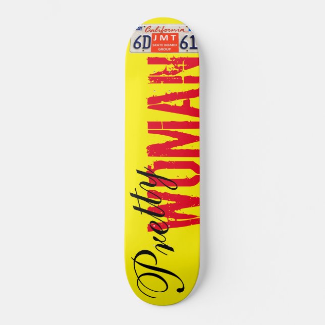HÜBSCHE Skateboard (Vorderseite)