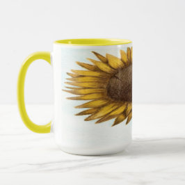 Hübsche Sonnenblume Tasse