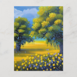 Hübsche Springtime Natur Art Postkarte