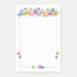 Hübsche Stachelrahmen Post-it Klebezettel