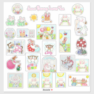 Hübsche Stickers! Aufkleber