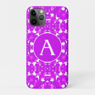 Hübsche symmetrische Zeichen in Rosa und Weiß Case-Mate iPhone Hülle