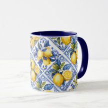 Hübsche Talavera-Tile-Multimedia-Lemons