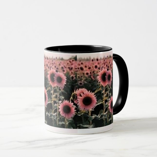 **HÜBSCHE TASSE DES SONNENBLUMENS** (VorderseiteRechts)