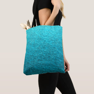 Hübsche Türkisblätter Tasche