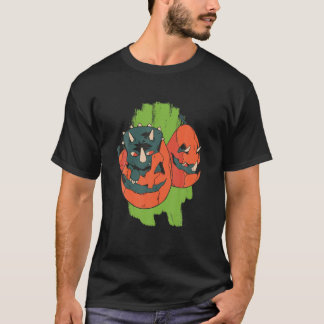 Hübsche und Niedliche Baby Triceratops Pumpkin Egg T-Shirt