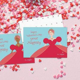 Hübsche Valentintagskarte Dankeskarte