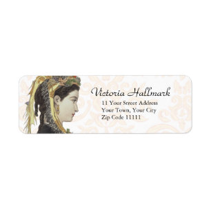 Hübsche viktorianische Dame in der