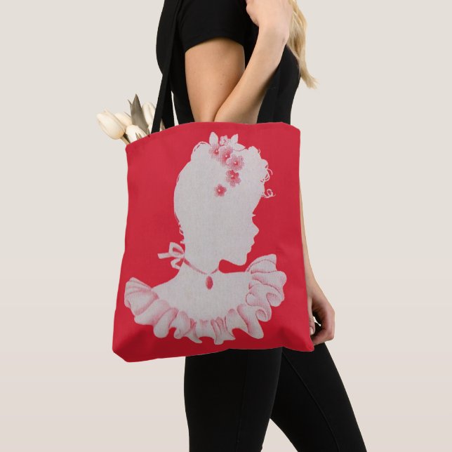 hübsche Viktorianische Silhouette Tasche (Von Nahem)