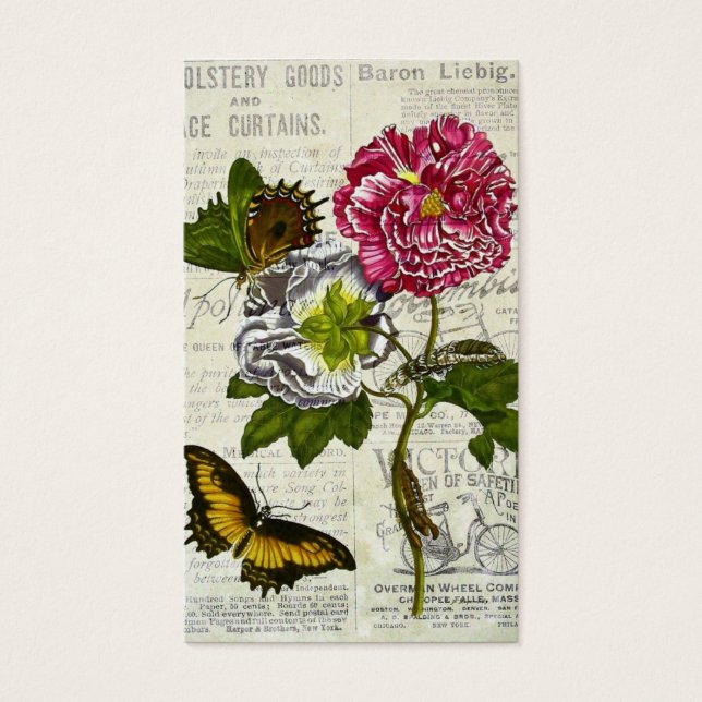 Hübsche Vintage Collage (Vorderseite)