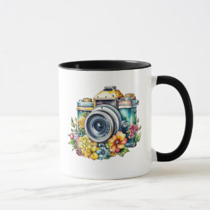 Hübsche Vintage Kameras   Retro Ai Art Tasse