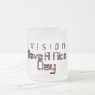 Hübsche Vision eines schönen Tages und einer besse Mattglastasse
