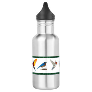 Hübsche Vögel (Bridget Collection) Edelstahlflasche