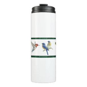 Hübsche Vögel (Bridget-Kollektion) Thermosbecher