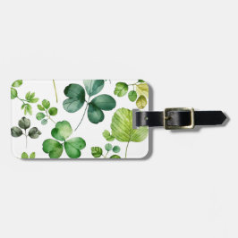 HÜBSCHE WASSERFARBE ST PATRICKS TÄGLICHE KLEEBLÄTT GEPÄCKANHÄNGER