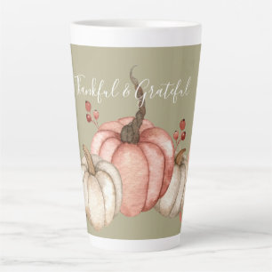 Hübsche Wasserfarbenkürbis Milchtasse