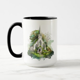 HÜBSCHE WASSERKIRCHE TASSE
