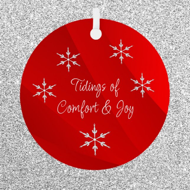 Hübsche Weihnachts-Rotttidings Ornament Aus Metall (Von Creator hochgeladen)