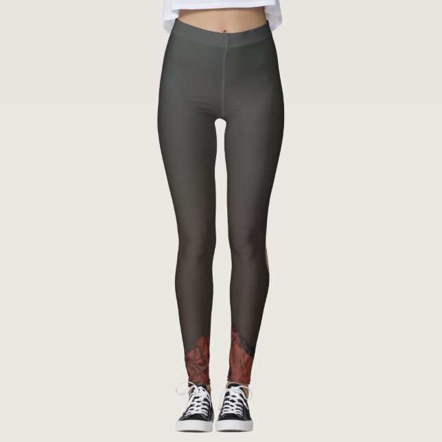Hübsche Welt Leggings (Vorderseite)