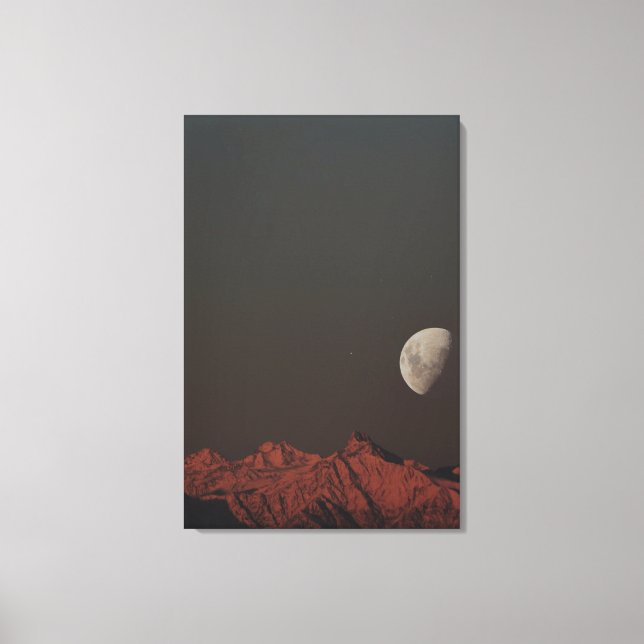 Hübsche Welt Leinwanddruck (Vorderseite)