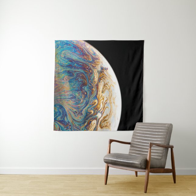Hübsche Welt Wandteppich (Beispiel)