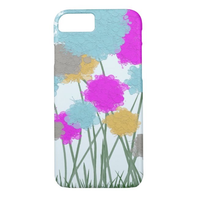 Hübsche Wildblumen Case-Mate iPhone Hülle (Rückseite)