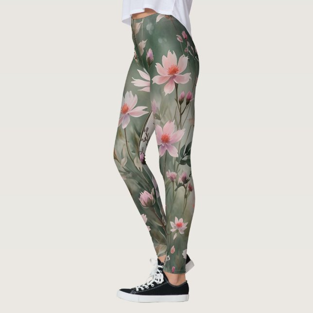 Hübsche Wildblumen Leggings (Links)