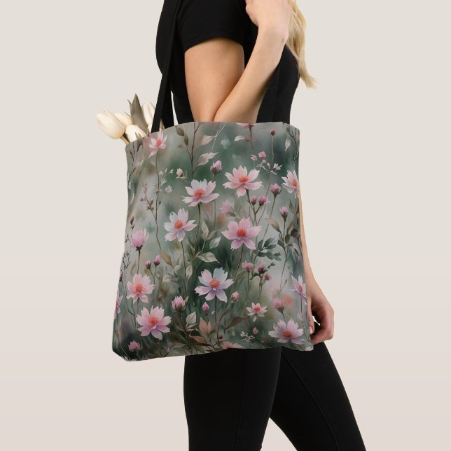 Hübsche Wildblumen Tasche (Von Nahem)