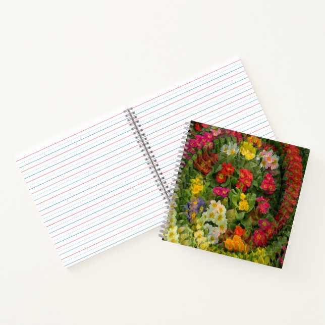 Hübscher Abend Primroses.... Notizbuch (Innenseite)