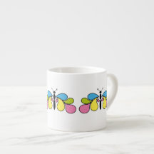 Hübscher Abstrakter Espresso-Cup