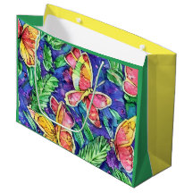 Hübscher Aquarell Kindergeburtstag Schmetterlinge