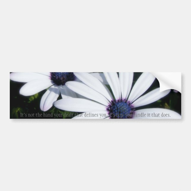Hübscher Autoaufkleber der Blumenblatt-5 (Vorne)