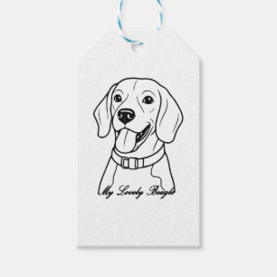 Hübscher Beagle Geschenkanhänger