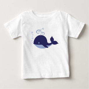 Hübscher Blauwal Baby T-shirt