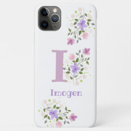 Hübscher Blumenentwurf Personalisierter Handy-Fall Case-Mate iPhone Hülle
