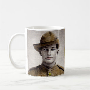 hübscher Boer War Soldat Kaffeetasse